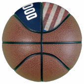 BALLON DE BASKET SANG PATRIOTIQUE (Droite)
