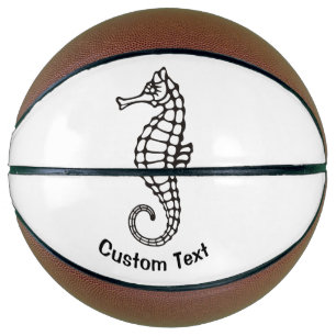 Ballon De Basket Seahorse Black