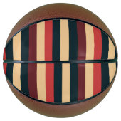 Ballon De Basket Seventies Stripes (Devant)
