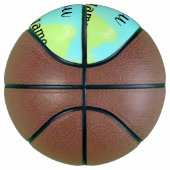 Ballon De Basket Simple merci d'ajouter des détails de nom d'entrep (Droite)