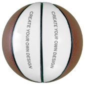 Ballon De Basket Simplement - Créez le Vôtre (Vertical)