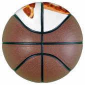 Ballon De Basket SlipperyJoe's classique pepperoni pizza tranche fo (Droite)