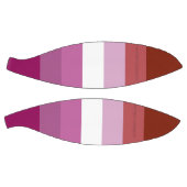 Ballon De Basket SlipperyJoe's lesbian pride flag feminine communit (Panneaux)