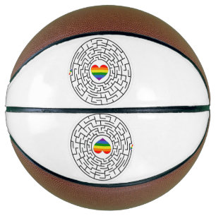 Ballon De Basket SlipperyJoe's orgueil labyre de labyrinthe de flèc