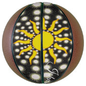 Ballon De Basket Soleil de basket-ball (Vertical)