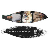 Ballon De Basket Sporty Custom Player Nom et numéro 3 Photo Collage (Panneaux)