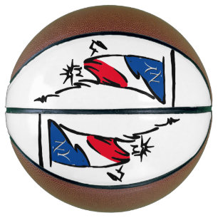 Ballon De Basket Statue de la Liberté / Lady Liberty Stripes