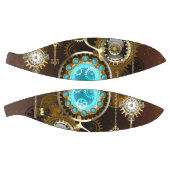 Ballon De Basket Steampunk Rusty Background (Panneaux)