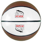 Ballon De Basket Super Maman (Devant)