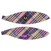 Ballon De Basket Tartan mauve, or et bleu (Panneaux)