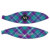 Ballon De Basket Tartan vert de mer, violet et bleu (Panneaux)