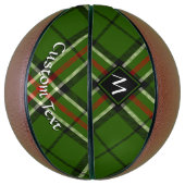 Ballon De Basket Tarte verte, noire, rouge et blanche (Vertical)