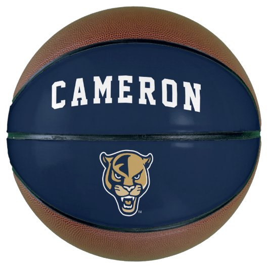 Ballon De Basket Tête Panther FIU (Devant)
