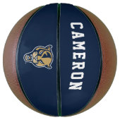 Ballon De Basket Tête Panther FIU (Vertical)