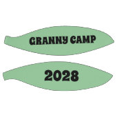 Ballon De Basket Texte du camp de Granny (Panneaux)