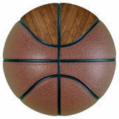 Ballon De Basket Texture en bois (Droite)