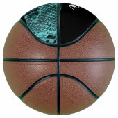 Ballon De Basket Textured blue snake skin (Droite)