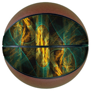 Ballon De Basket The Eye of the Jungle Abstract
