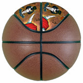 Ballon De Basket Thème japonais (Droite)