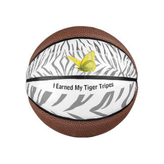 Ballon De Basket Tiger Tripe Mini Basketball - J'Ai Gagné Mes Rayur