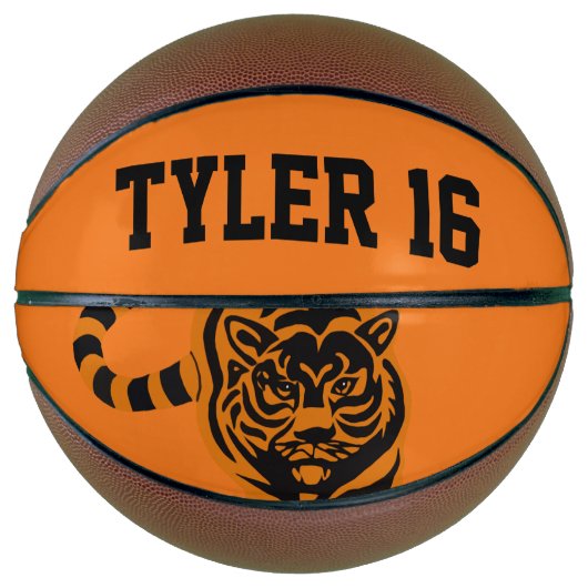 Ballon De Basket Tigre (Devant)