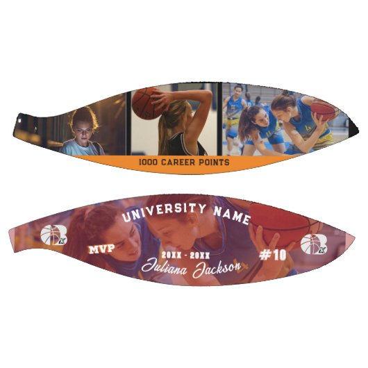 Ballon De Basket Tous Star MVP Player Collage Athlétisme Réussite (Panneaux)