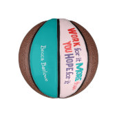 Ballon De Basket Travail Pour Le Mini Basket-Ball (Vertical)