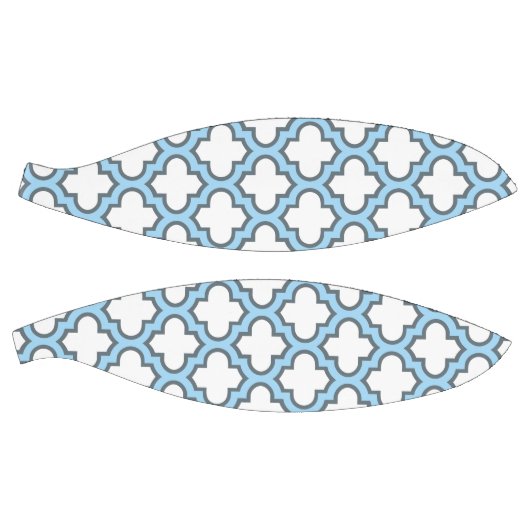 Ballon De Basket Trellis bleu blanc et bébé, treillis, Quatrefoil (Panneaux)