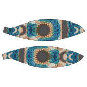 Ballon De Basket Turquoise Gold Sun Southwestern Art (Panneaux)