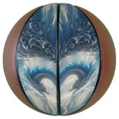 Ballon De Basket Un dragon superbe entouré de nuages (Vertical)