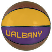 Ballon De Basket Université de Albany Wordmark (Devant)