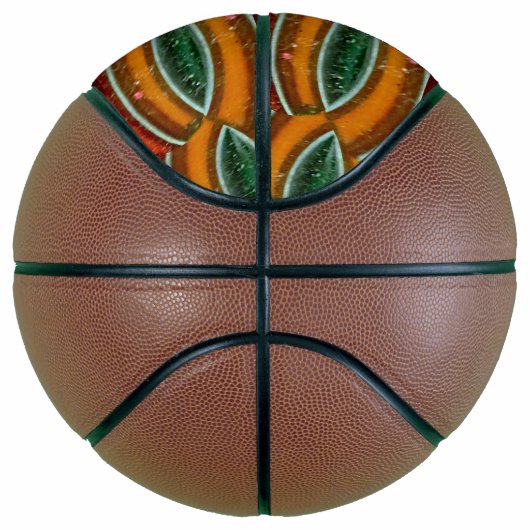 Ballon De Basket Verrous rouges Tawny (Droite)