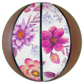 Ballon De Basket Violet rose (Vertical)