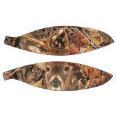 Ballon De Basket White Tail Deer Head Fall Energy Spiré sur un (Panneaux)