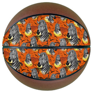 Ballon De Basket Zebra African Savanna Wild Animal