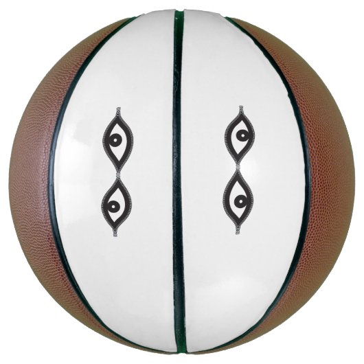Ballon De Basket Zipper eyes (Vertical)