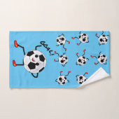 Ballon de foot (Serviette à main)