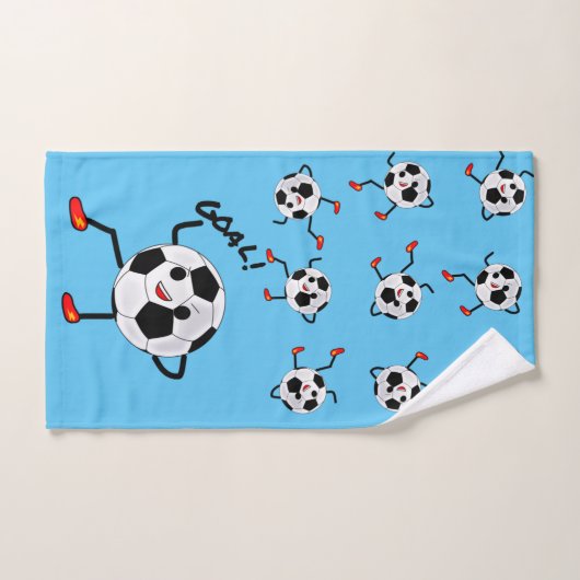 Ballon de foot (Serviette à main)