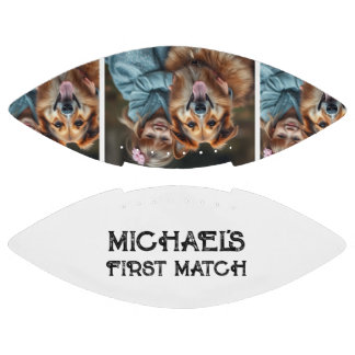 Ballon De Foot 1st Birthday Keepsake Photograph