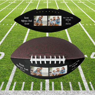 Ballon De Foot 4 collages photo personnalisés Bonus papa fête des