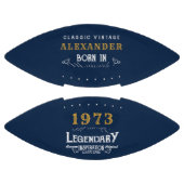 Ballon De Foot 50e anniversaire 1973 Monogramme légendaire (Panneaux)