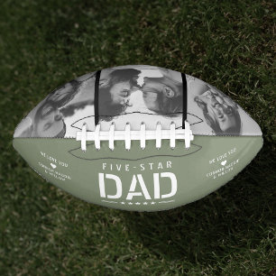 Ballon De Foot 5 ÉTOILES DAD Moderne Cool 3 Fête des pères photo