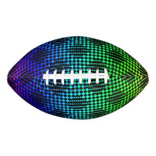 Ballon De Foot à damiers barrière en treillis