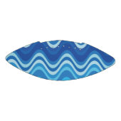 Ballon De Foot Abstrait bleu ondulé motif (Panneau)