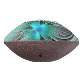 Ballon De Foot Abstrait De Bleu, Art Fractal Moderne (Tourné à 270°)