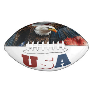 Ballon De Foot Aigle américain patriotique - Drapeau américain au