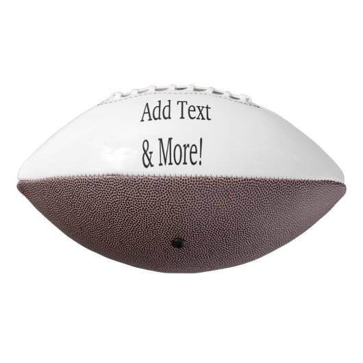 Ballon De Foot Ajouter du texte et plus ! Customisez votre propre (Tourné à 270°)