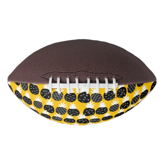 Ballon De Foot Ananas noir (Devant)