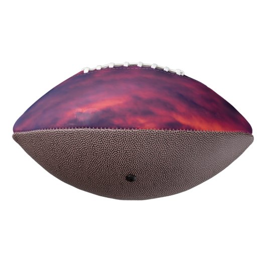 Ballon De Foot août rouge (Tourné à 270°)