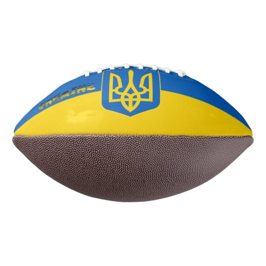 Ballon De Foot Armoiries de l'Ukraine (Tourné à 270°)